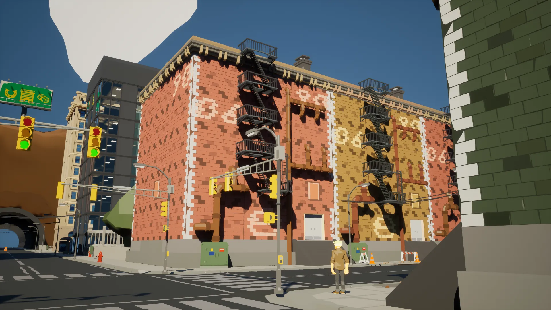 Replaced brick wall models with new detailed versions
