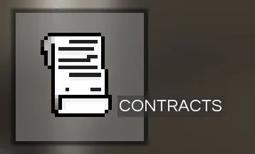 Contractor NPC offering contracts to a player
