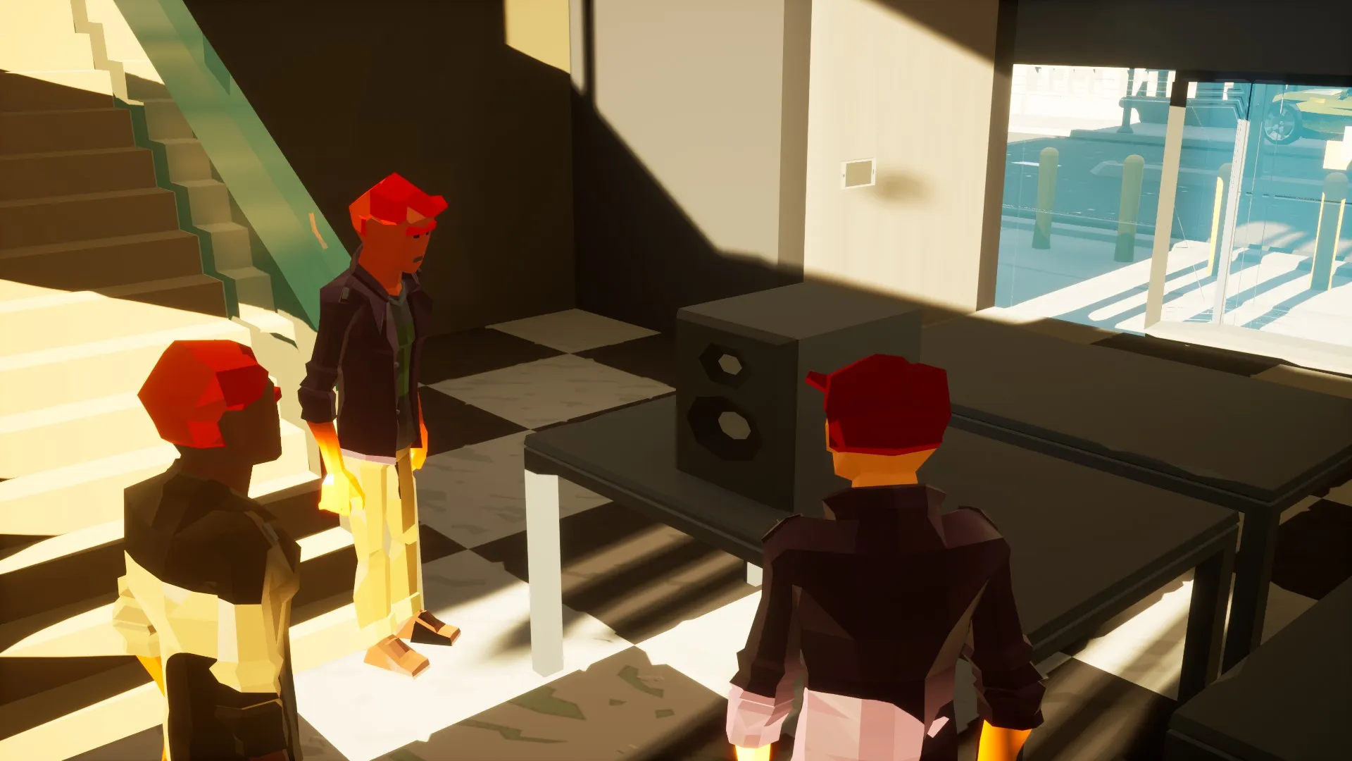 Droppable radio item that plays music